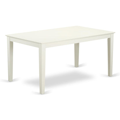 Dining Room Set Linen White, CADO7-LWH-W