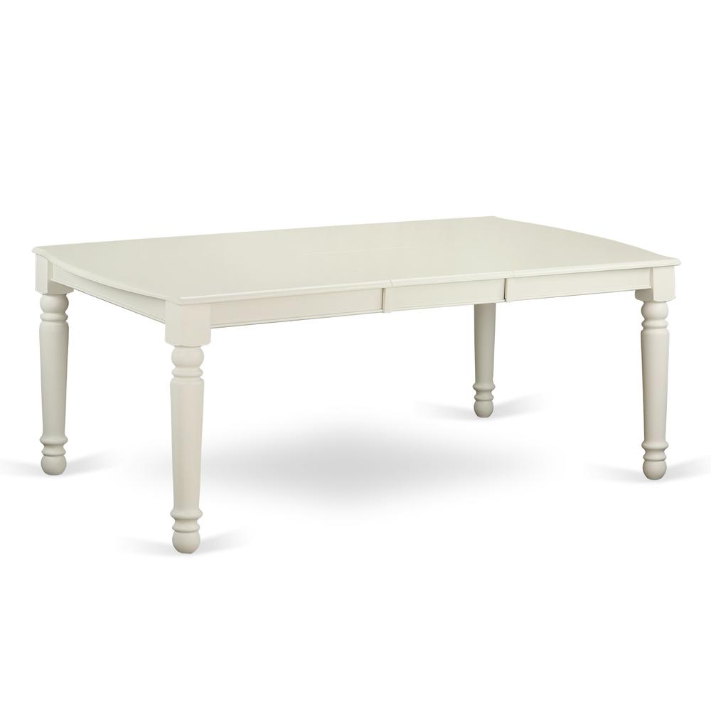 Dining Room Set Linen White, DOKE9-LWH-W