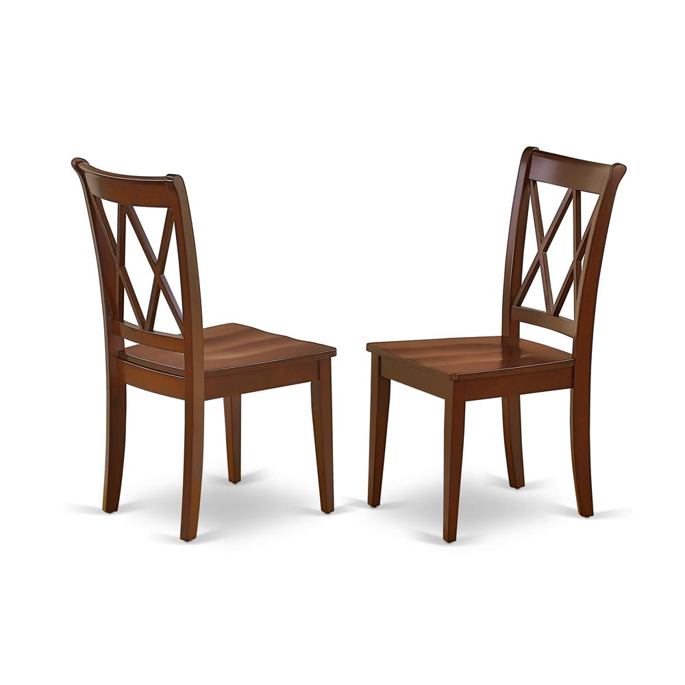 Dining Room Set Mahogany, NOCL5-MAH-W