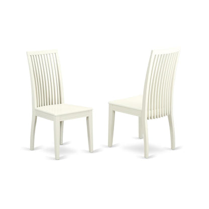 Dining Room Set Linen White, SUIP5-LWH-W