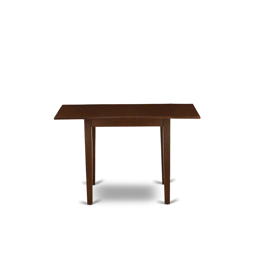 3 Piece Modern Dining Table Set Consists of a Rectangle Kitchen Table