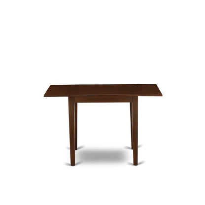 3 Piece Modern Dining Table Set Consists of a Rectangle Kitchen Table