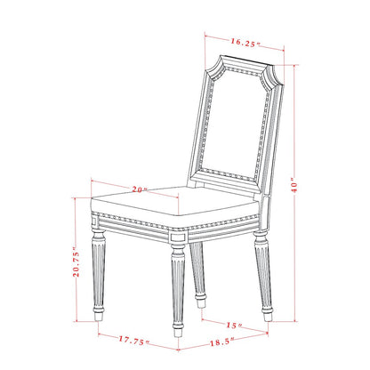 5 piece Dining Room Set consists of a Kitchen Table and 4 Dinner Chairs