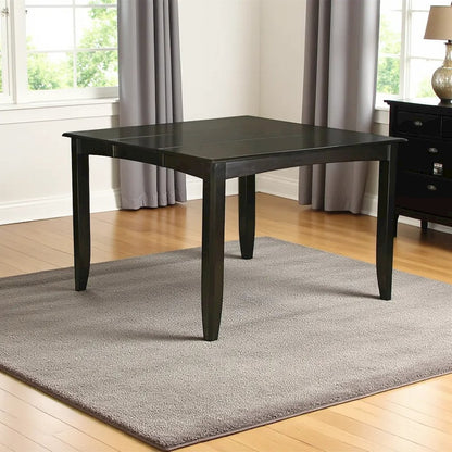 Elegant Counter Height Dining Table with Drop Leaf for Small Spaces