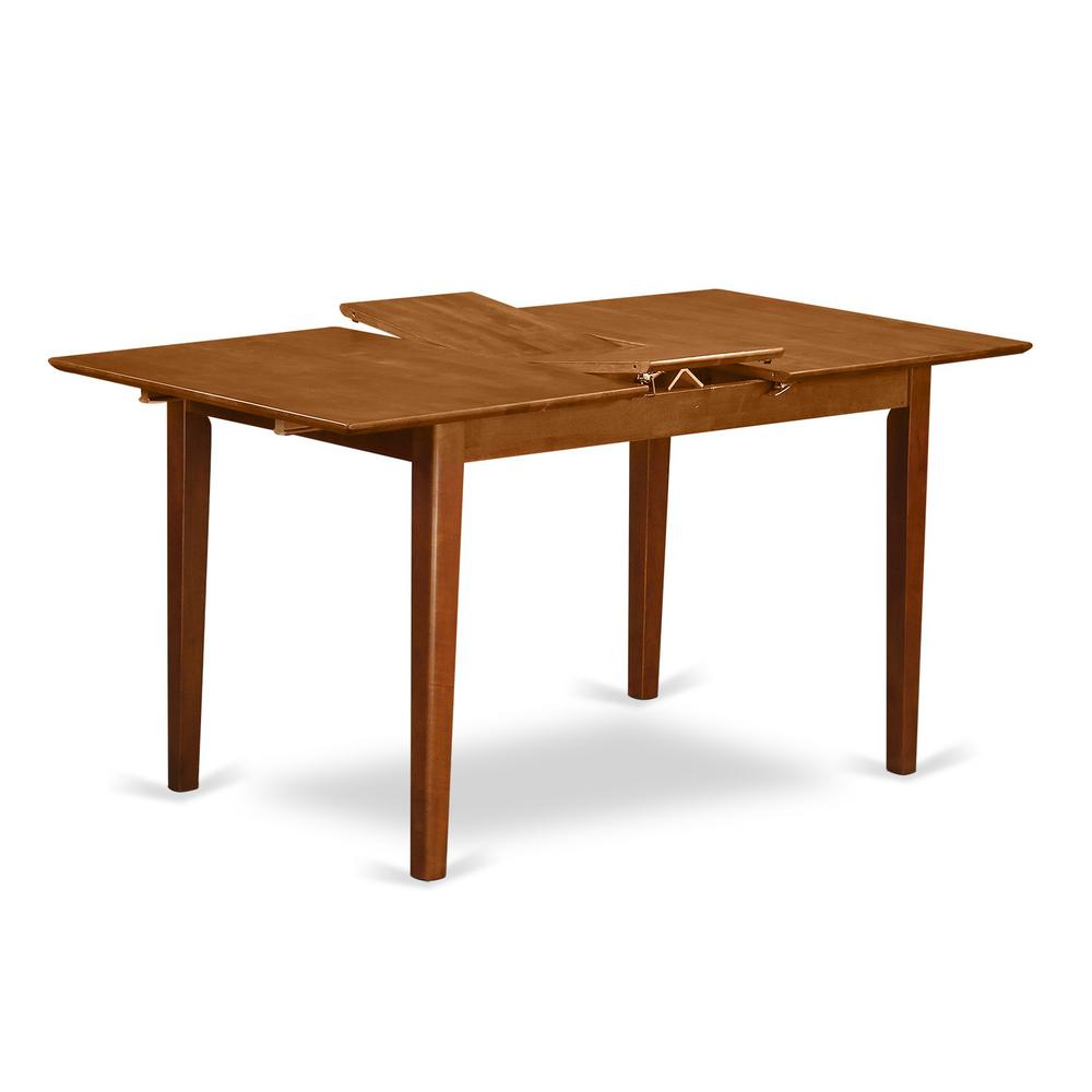 7  PC  Kitchen  Tables  and  chair  set  Table  with  a  12in  Leaf  and  6  Kitchen  Chairs
