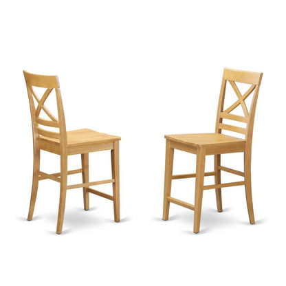 3  Pc  counter  height  Dining  room  set  -  high  Table  and  2  counter  height  stool.