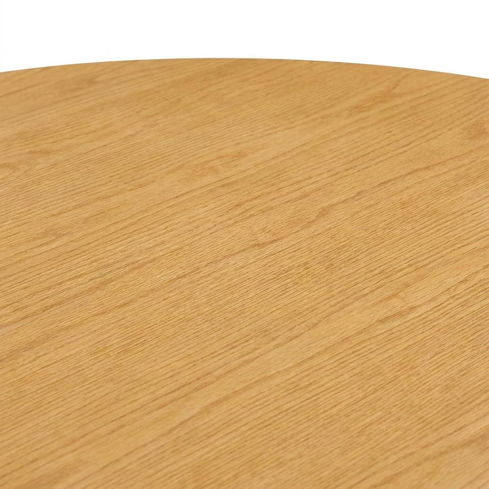 Solid Wood Dining Table & Chairs 5-Piece Set with Leaf