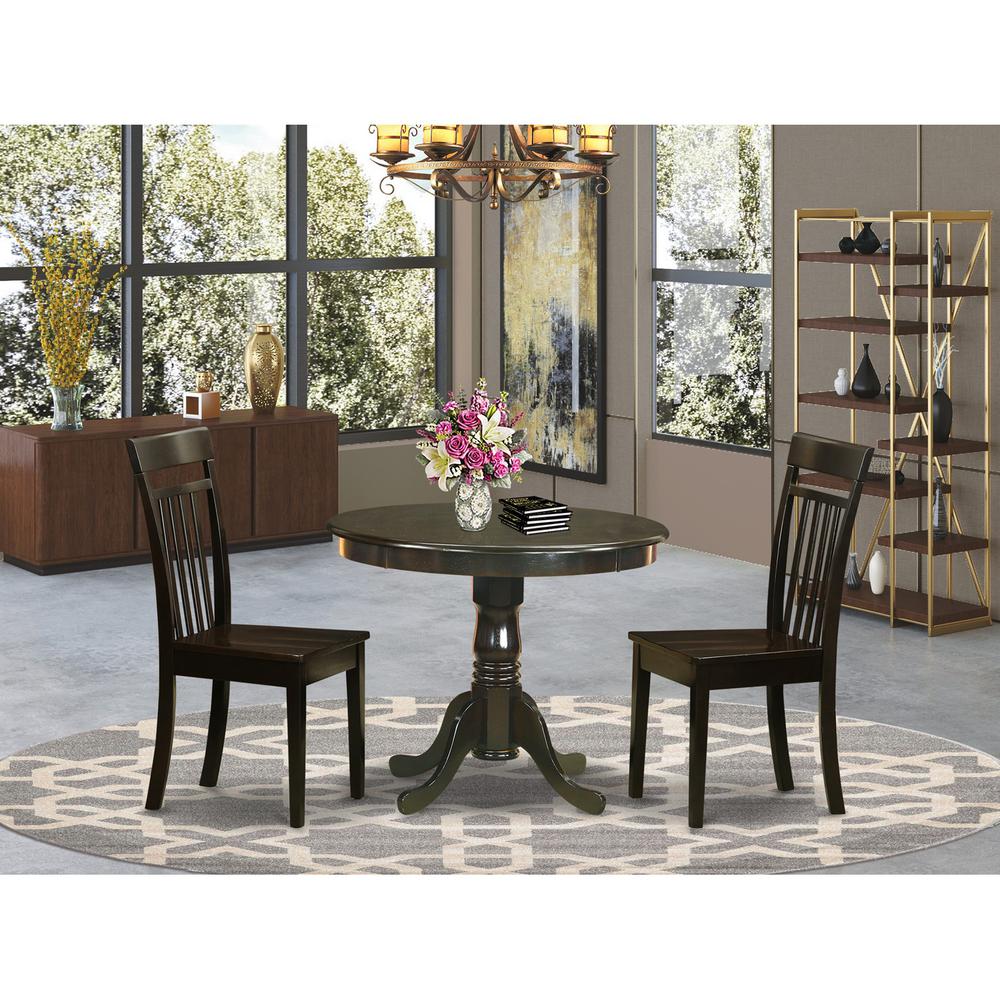 3  Pc  Kitchen  Table  set-Kitchen  Table  and  2  Dining  Chairs