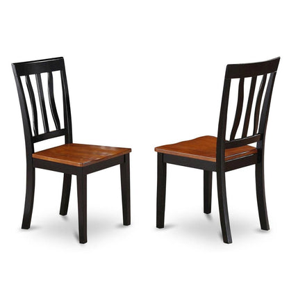 Elegant Oval Dining Table Set – 6 Chair Dining Table with Extendable Leaf