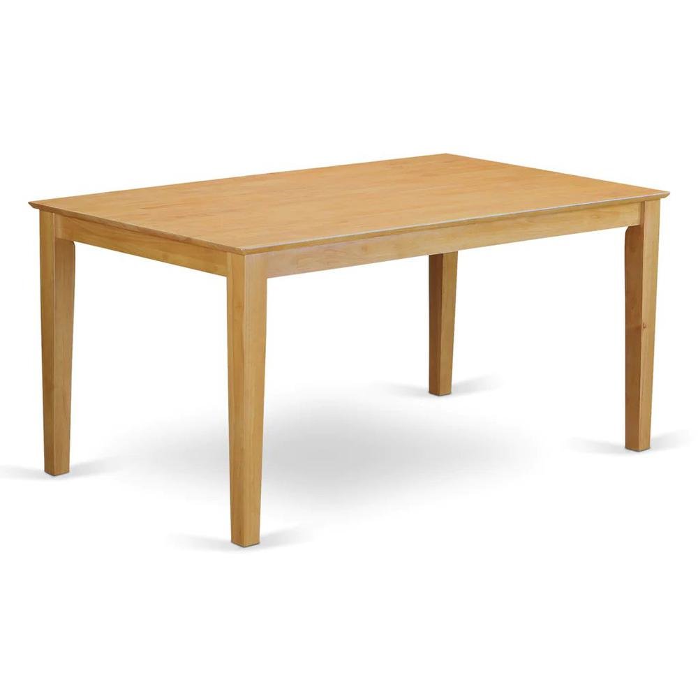 Elegant 60-Inch Solid Wood Dining Table – Farmhouse Kitchen Table