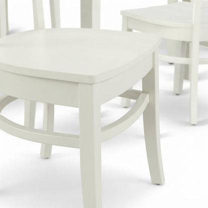 Wood Dining Table and Chairs Set, Kitchen Table with Seating