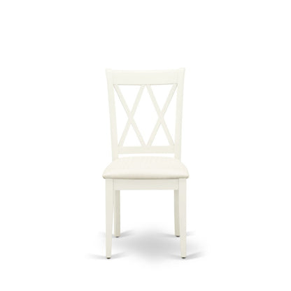 7-Piece Dinner Set, Linen White