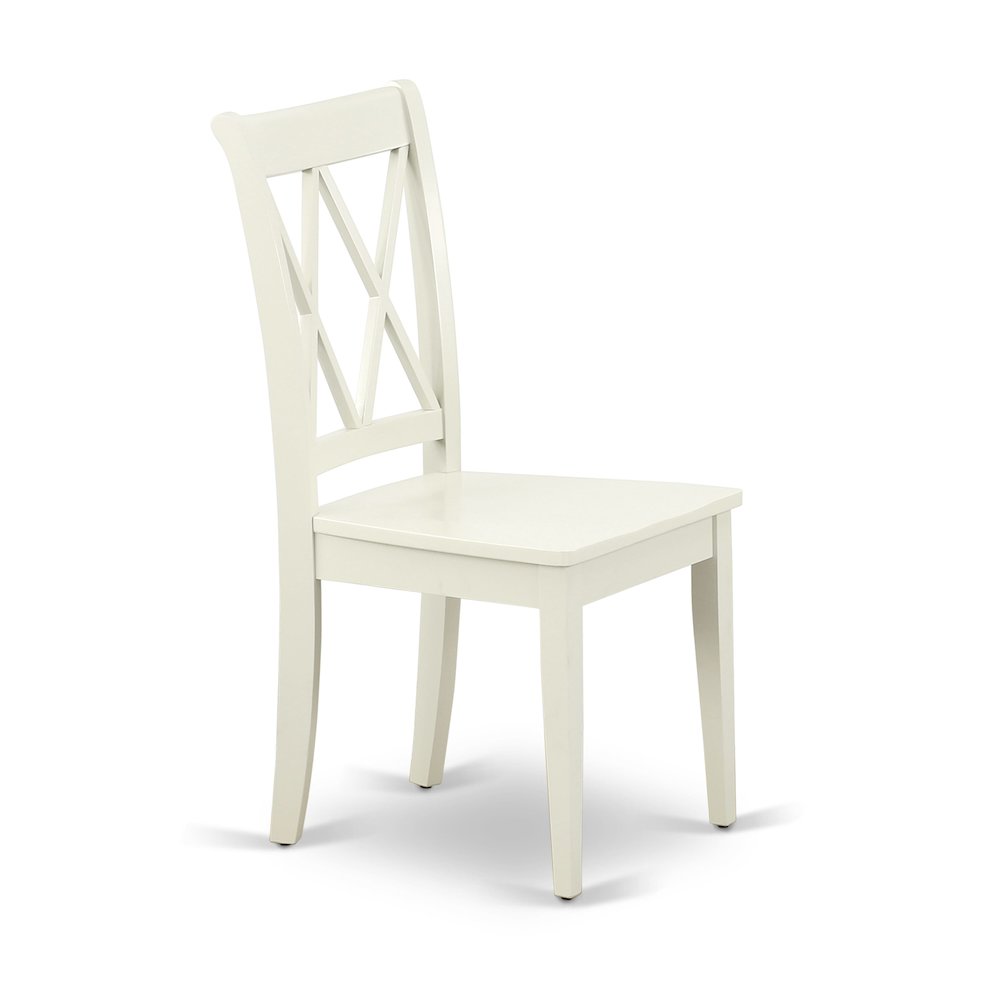 9-Piece Dining Table Set, Linen White