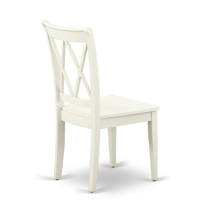 9-Piece Dining Table Set, Linen White