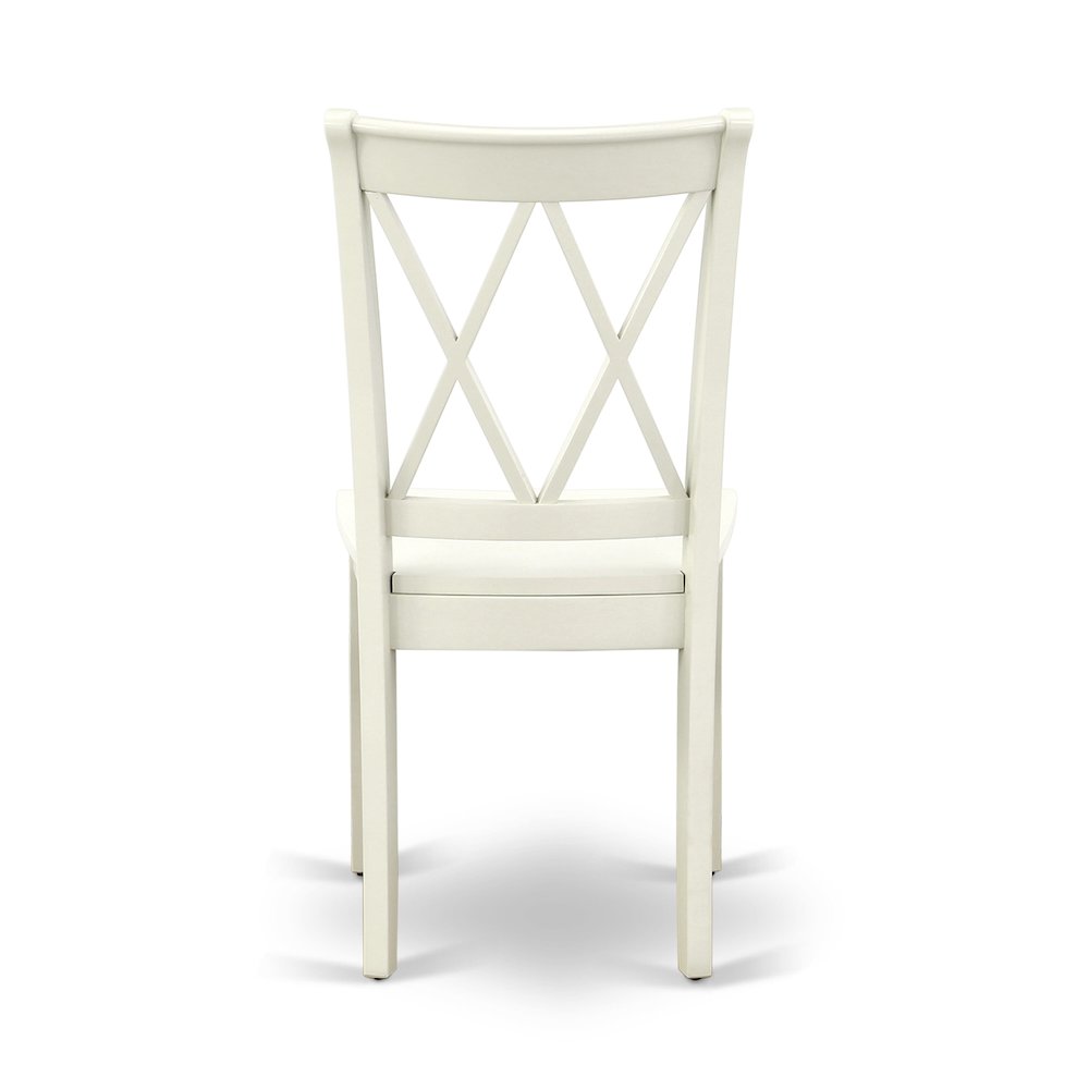 9-Piece Dining Table Set, Linen White