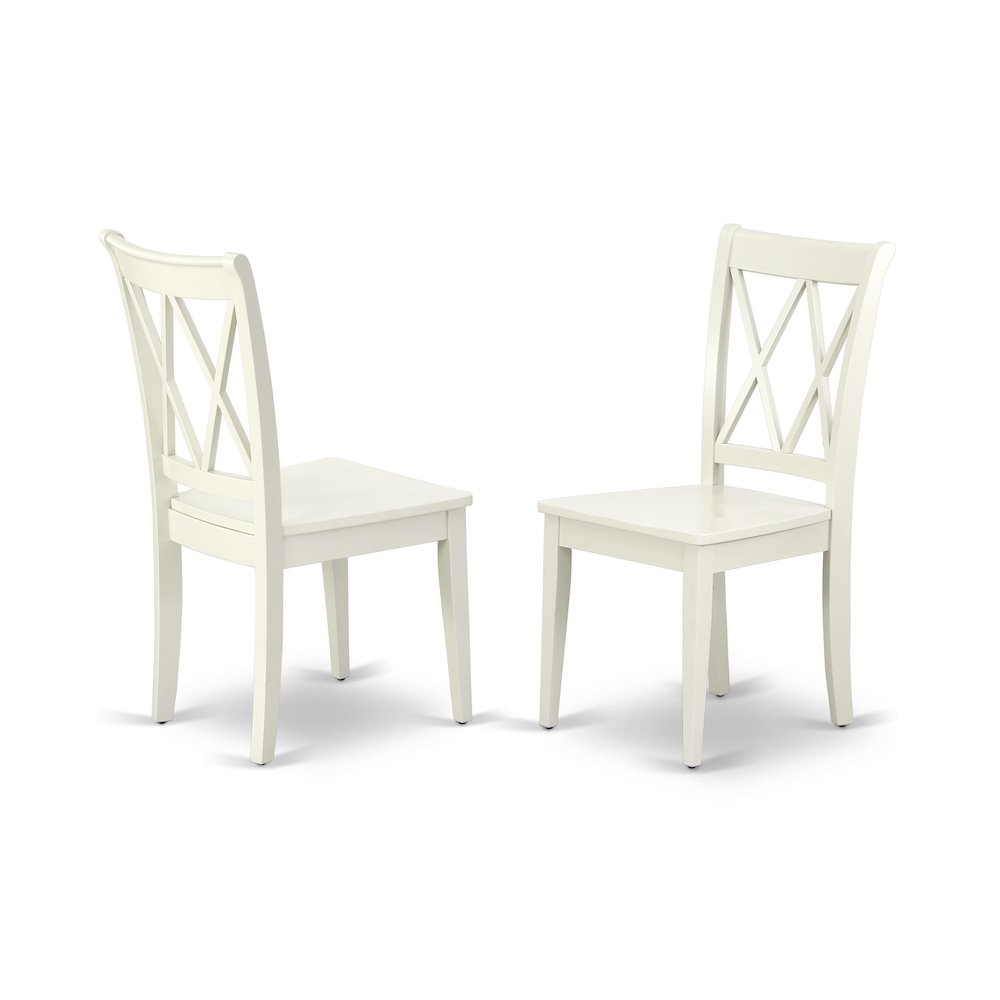 9-Piece Dining Table Set, Linen White