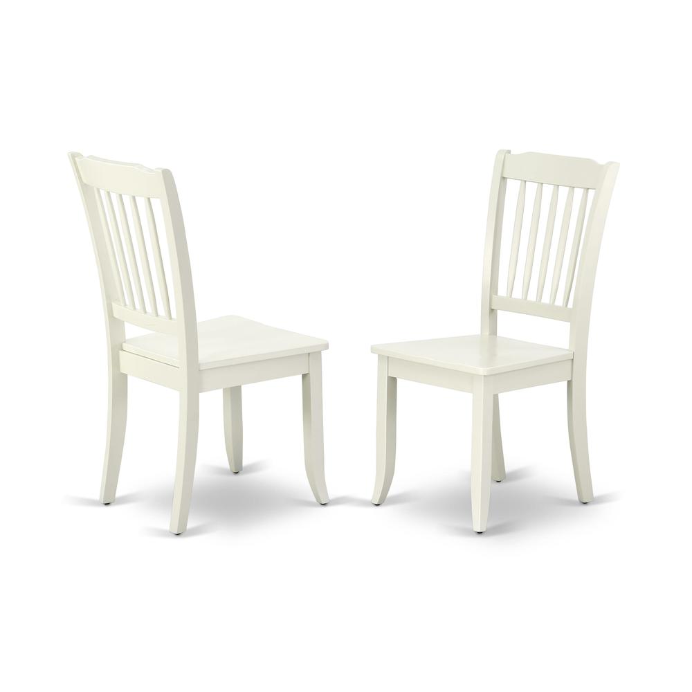 Dining Room Set Linen White, NDDA3-LWH-W
