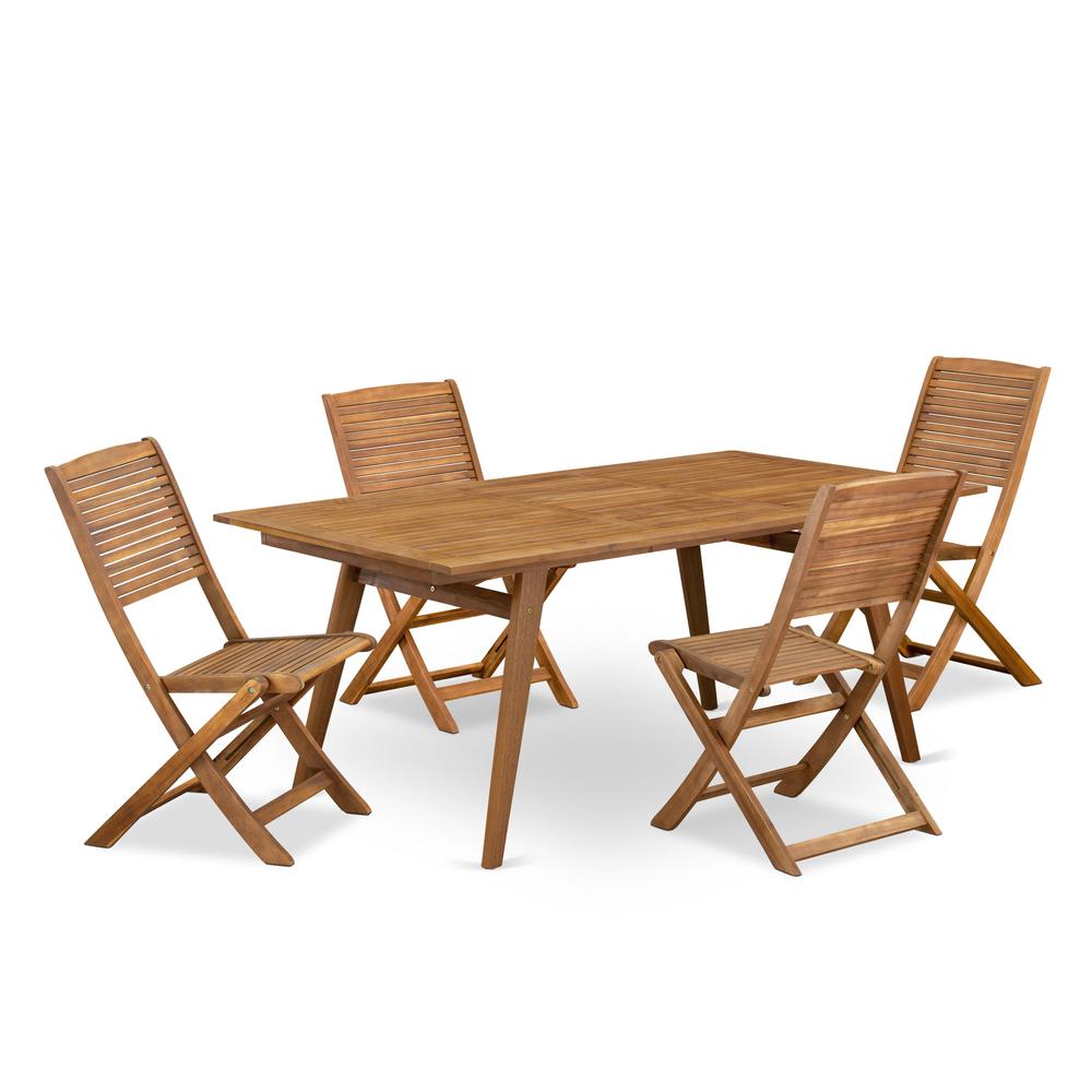 5 Piece Outdoor Patio Dining Sets