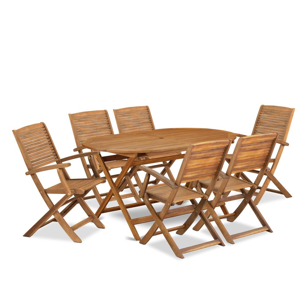 7 Piece Patio Dining Set