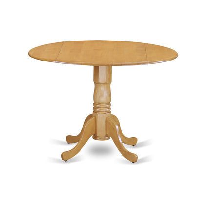 DLAN3-OAK-C 3 PcTable and chair set - Kitchen dinette Table and 2 Kitchen Chairs