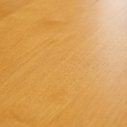 Wood Round Drop-Leaf Dining Table with Pedestal Base, Oak & Linen White