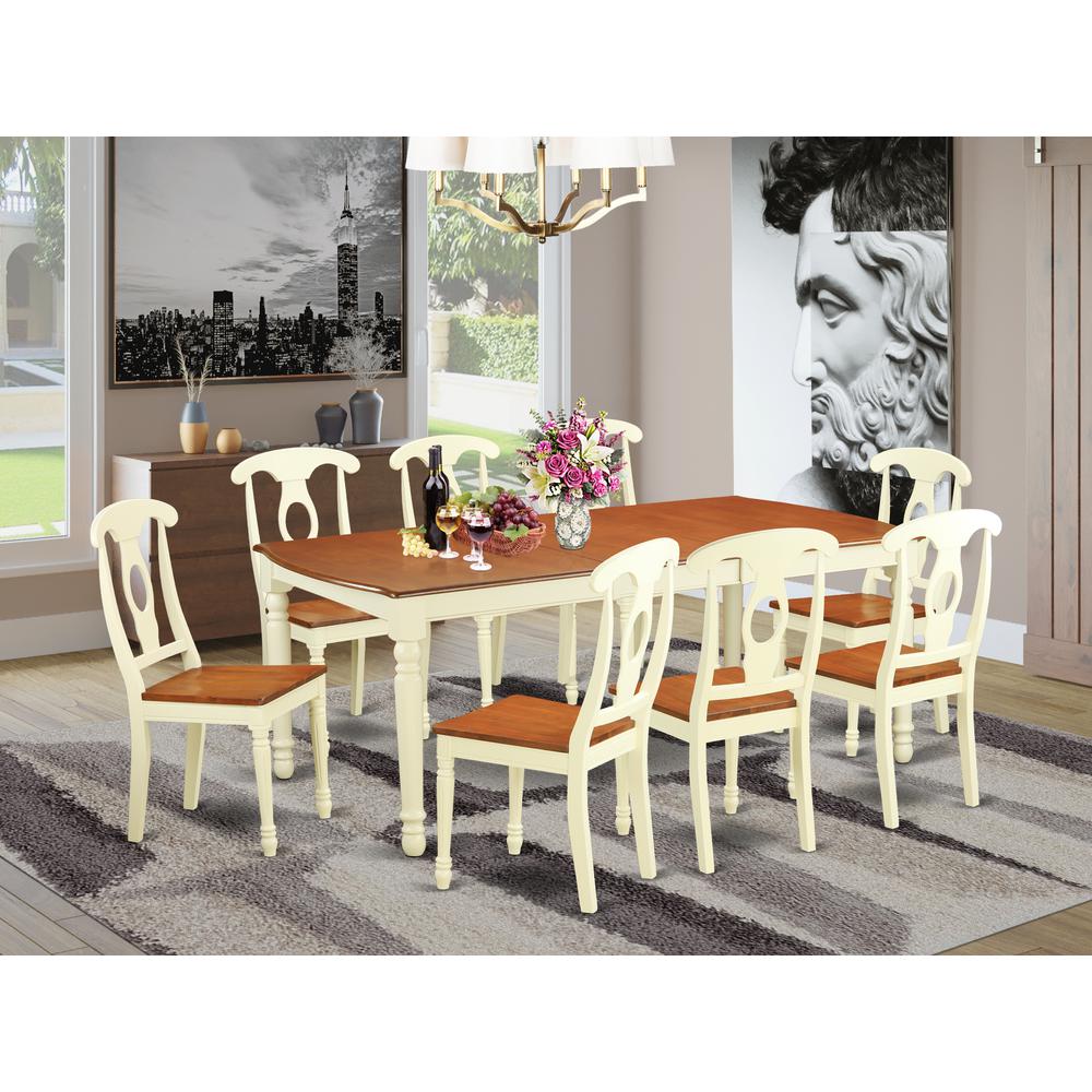 9  Pc  Dining  room  set  -Table  and  8  Dining  Chairs