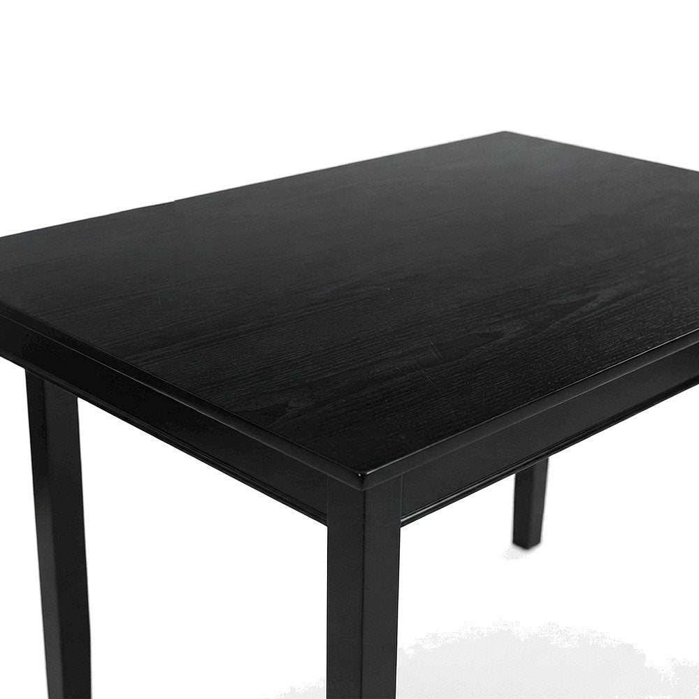 Industrial-Style Kitchen Dining Table and Chairs 6 Piece Set