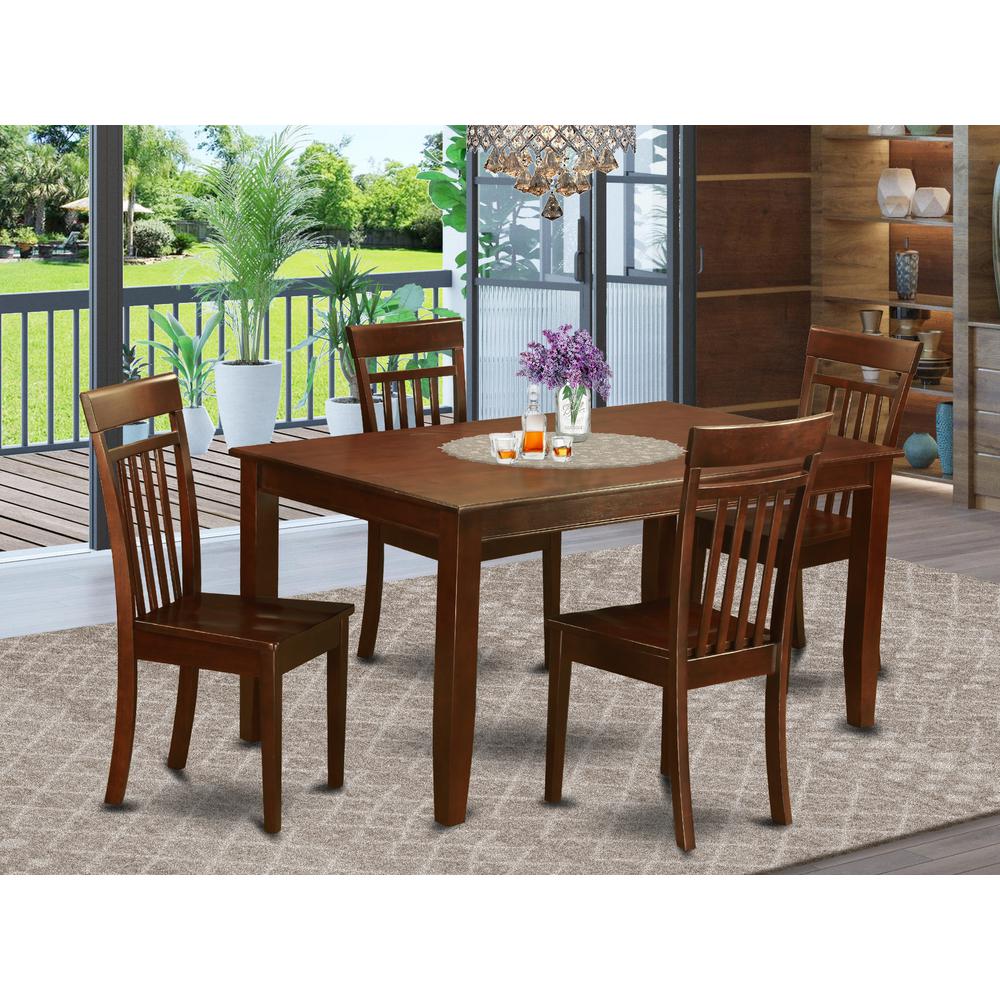 5  PC  Kitchen  Table  set  for  4-Kitchen  Table  and  4  Kitchen  Chairs