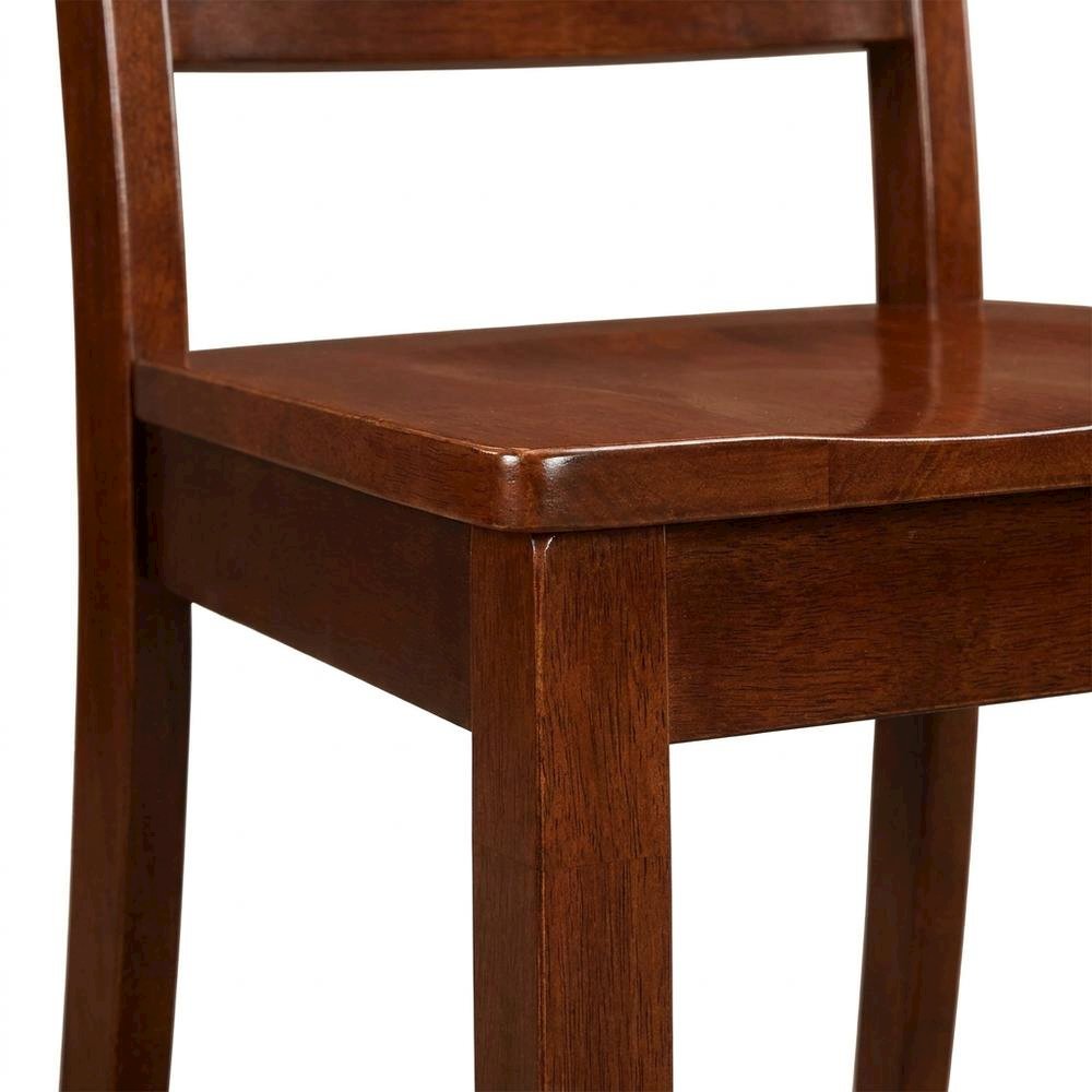 Dudley Traditional Solid Wood Dining Chair for Kitchen or Dining Room, Set of 2