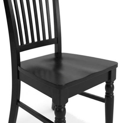 Solid Wood Kitchen Dining Table with Bench and Chairs 6 Piece Set