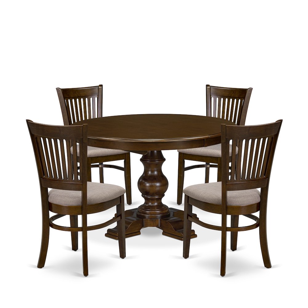 7-Piece Dining Room Set, Espresso
