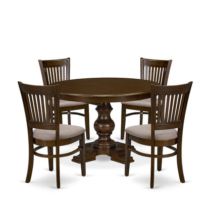 7-Piece Dining Room Set, Espresso