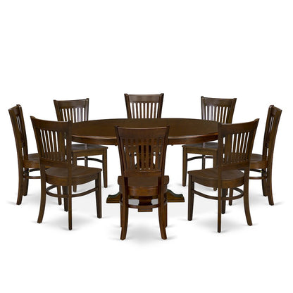 5-Piece Mid-Century Kitchen Set, Espresso