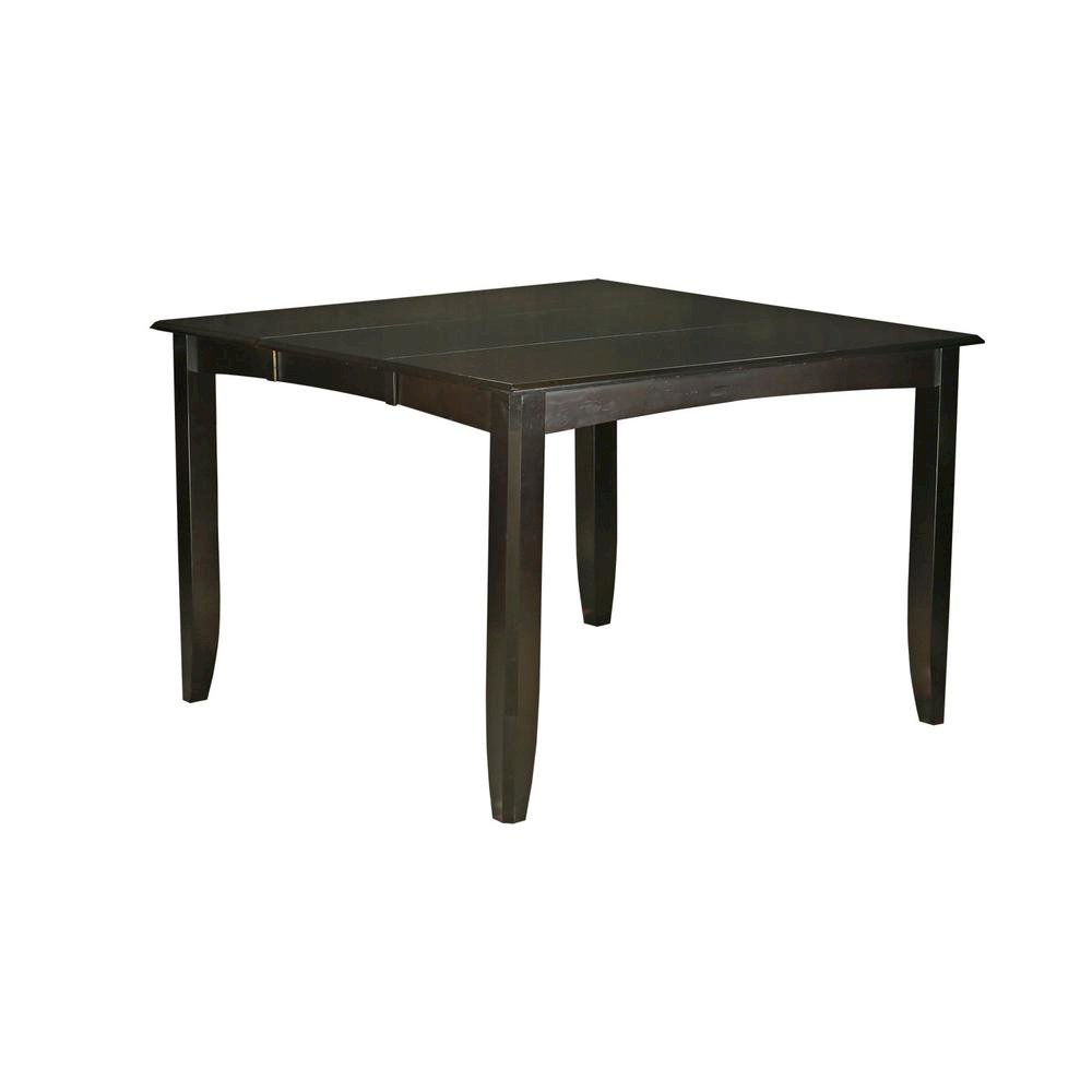Elegant 9-Piece Square Dining Table Set for 8 with Counter Chairs