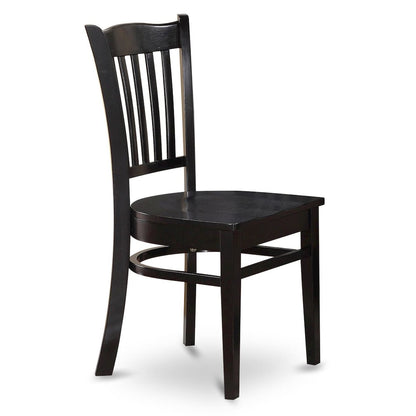 5-Piece Dining Room Set, Black & Cherry