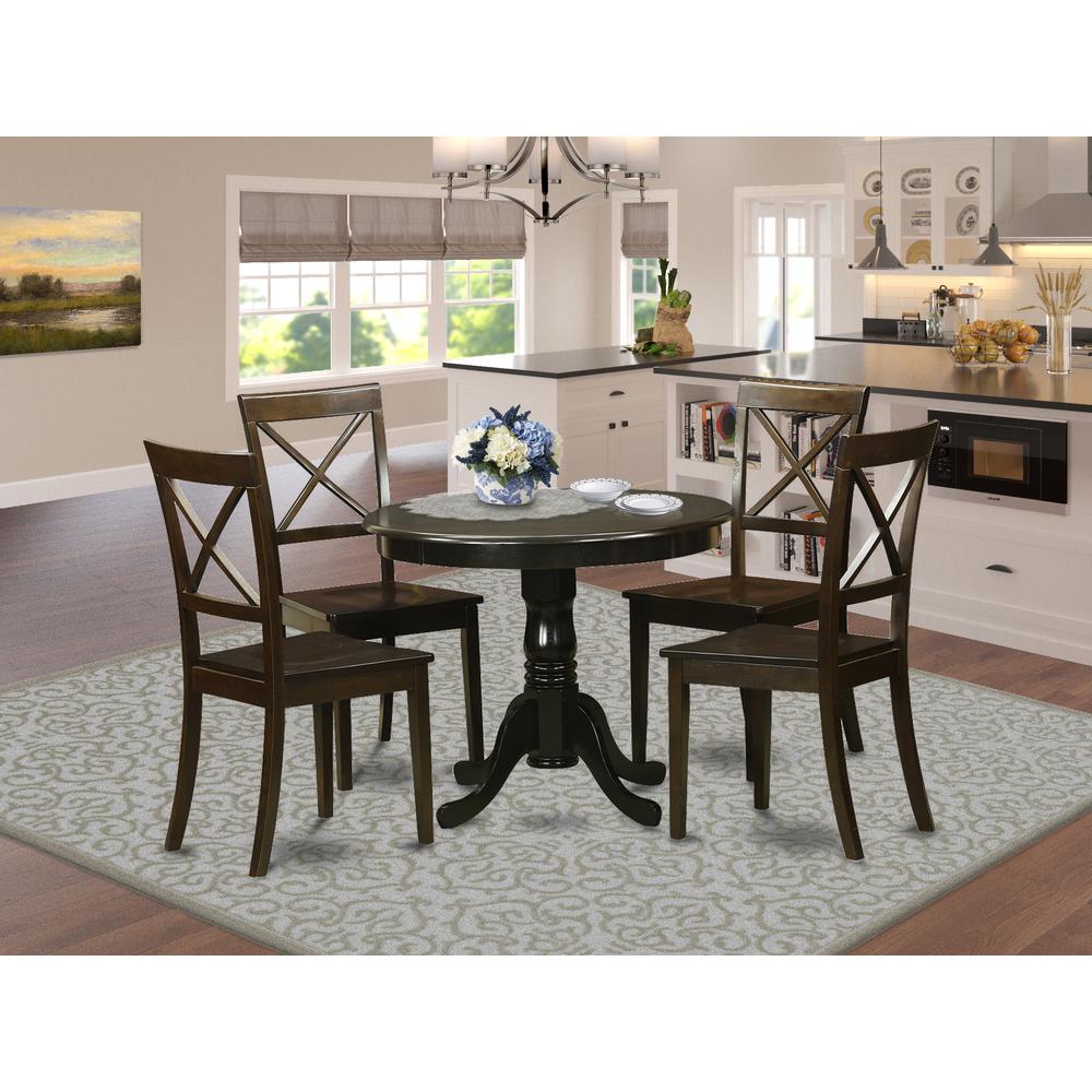 5  PC  Kitchen  nook  Dining  set-Kitchen  Table  and  4  Chairs
