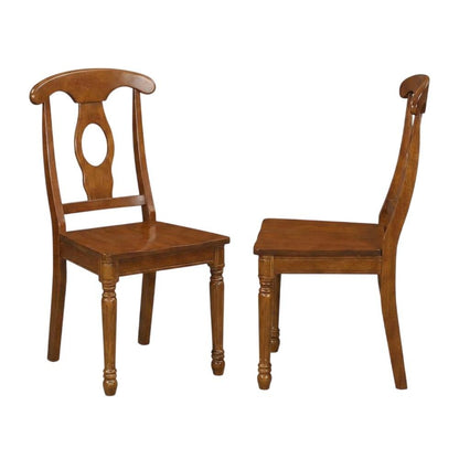 Napoleon-Style Solid Wood Dining Chair for Kitchen or Dining Room, Set of 2