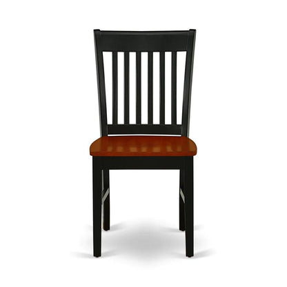 Dining Chair Black & Cherry, NFC-BCH-W