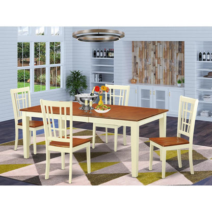 5  Pc  Dining  room  set  -  Kitchen  Table  and  4  Dining  Chairs