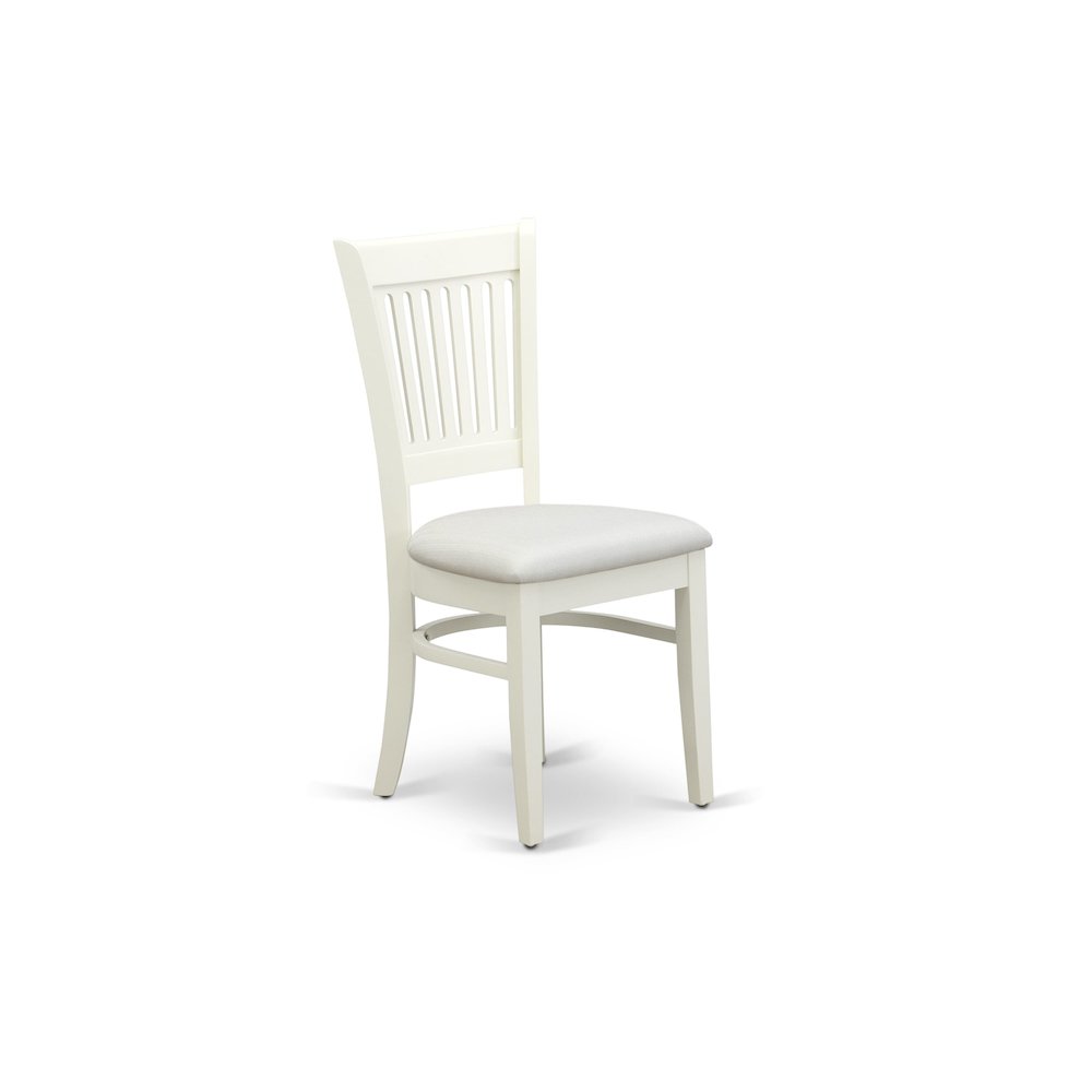 5-Piece Dining Room Set, Linen White