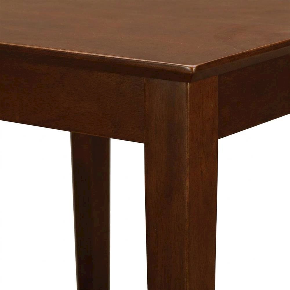 Solid Wood Square Counter Height Pub and Bar Table for Dining