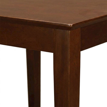 Solid Wood Square Counter Height Pub and Bar Table for Dining