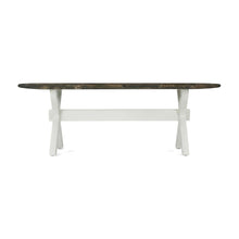 Mid-Century Modern Long Solid Wood Dining Bench, Farmhouse Style