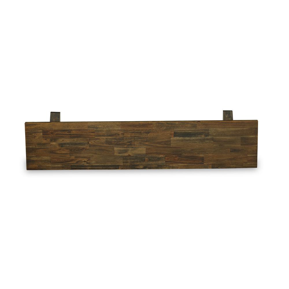 X-Style Modern Kitchen Bench with Wooden Seat