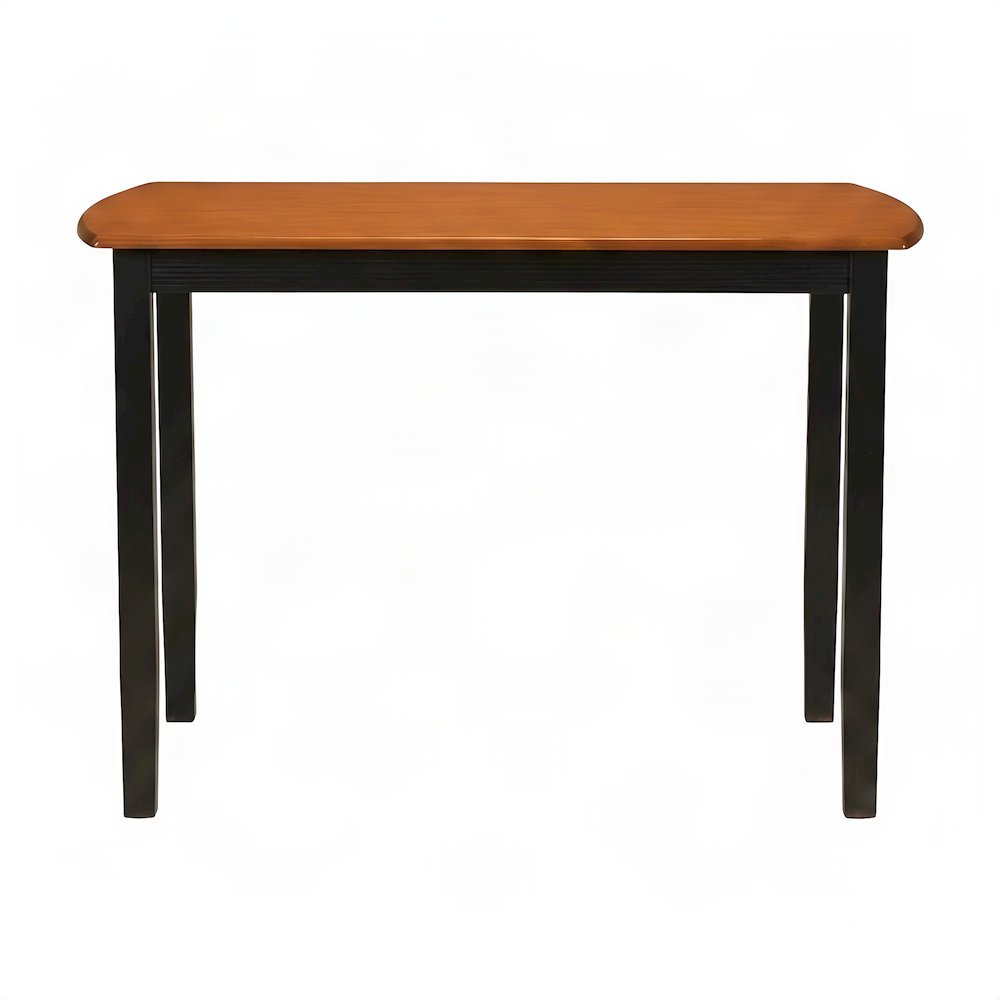 Traditional Solid Wood Rectangular Counter Height Pub and Bar Table