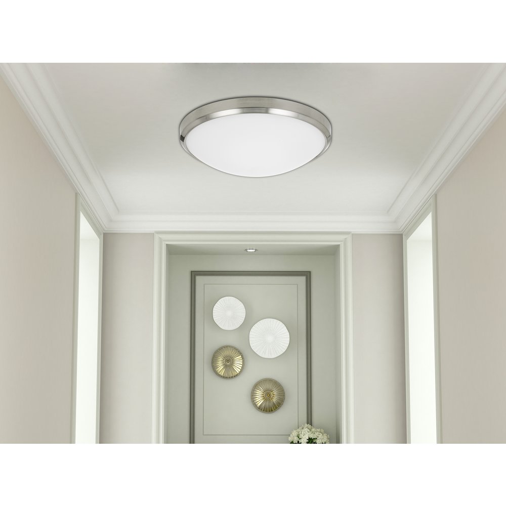 Integrated Led 25W, 2000 Lumen, 80 Cri, Dimmable Ceiling Flush Mount