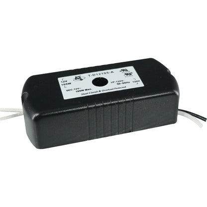 120V input, 12V output for halogen lamp only, 150W.  CLASS 2