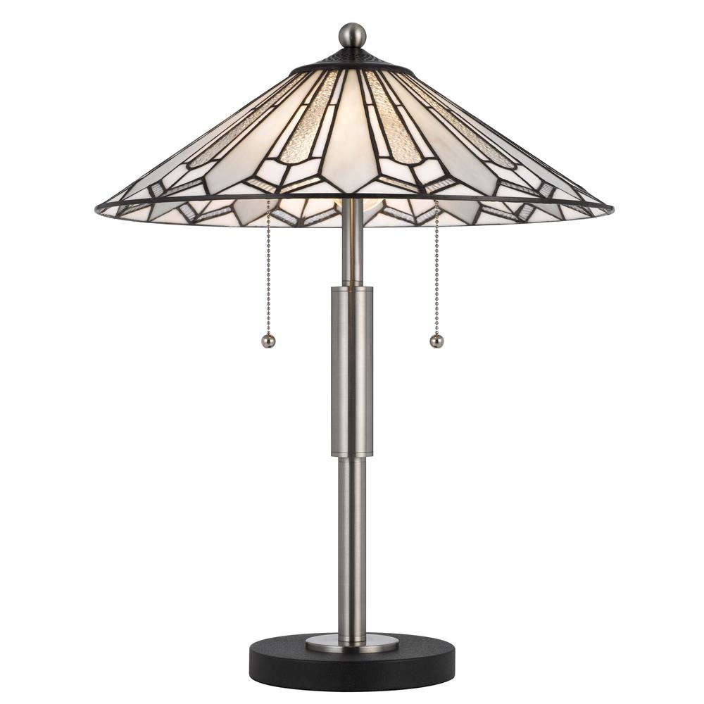 60W X 2 Muirfield Tiffany Table Lamp