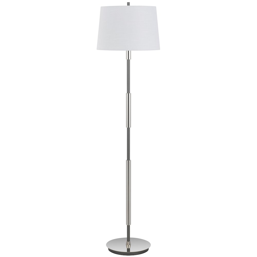 150W 3 way Ciudad metal two tone floor lamp