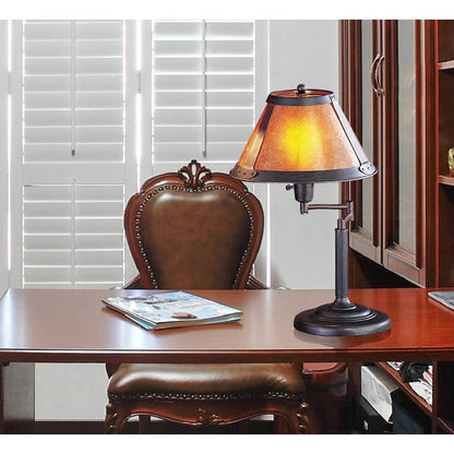 60W Swing Arm Mica Desk Lamp